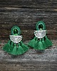 kolczyki soutache Duże i etniczne kolczyki boho z chwostami 3