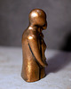 figurki i rzeźby Rzeźba z gipsu, Zakochani, miodowe złoto, wys. 11,8 cm 3