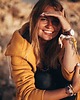bluza z kapturem damska Bluza rozpinana LUZAK musztardowy 4