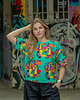 t-shirt damskie Disco - wygodna i wyrazista koszulka oversize 1