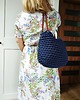 torby na ramię Torba na ramię " Boho Weave Bag" kolor jeans granatowy 3
