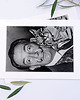 fotografia Fotografia z passe-partout: Salvador Dali i jego ocelot 2