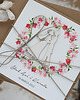 kartki scrapbooking Stylowa kartka ślubna z kopertą 1