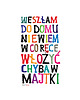 plakaty MAJTKI plakat dla Niej kolorowa typografia erotyczna Grafika dla Pani Domu 3