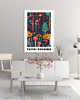 plakaty PLAKAT dekoracyjny , las Yayoi Kusama, wystawowy, kwiaty 2