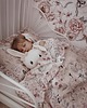kocyki, kołderki, pościel dla dzieci Komplet pościeli Swan Queen z falbanką 100x135 PZ 1