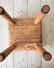 stołki Stołek drewniany masywny TOCZEK II 6
