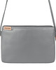 torebki mini Nodo Bag S szara mała kopertówka z paskiem 4