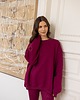 bluza bez kaptura damska Bluza Biggie Jagoda 3