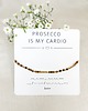 bransoletki na sznurku Prosecco is my cardio Bransoletka z alfabetem Morsea 1