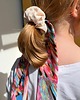 gumki do włosów Scrunchie Orella z szarfą 2