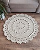 dywany Dywan szydełkowy okrągły ze sznurka bawełnianego 90cm 2