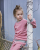 bluzy dla dziewczynki Bluza dziecięca ciepły róż - dresy odCZAPY Kids 3