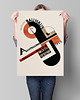 grafiki i ilustracje Bauhaus Art Exhibition-plakat 1