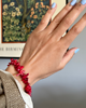 bransoletki - inne Bransoletka RED CORAL 1
