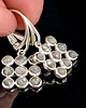 kolczyki srebrne Kolczyki srebrne 9 diamonds 1