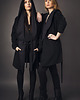 płaszcze damskie MILITARY QUEENS / Ewe Coat / Black Kashmere 2