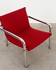 fotele Fotel czerwony, włoski design, lata 70, produkcja: Włochy 4