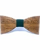 muszki i krawaty Drewniana muszka BOHO GREEN 2