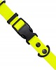 smycze i obroże dla psów i kotów Obroża dla psa regulowana wodoodporna hexa NEON ŻÓŁTA 40-55cm taśma 2cm M 1