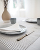 obrusy i serwetki Serwetka Lniana Heavy Linen Pure White 4