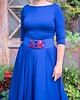 paski damskie Bajkowy, elastyczny pasek soutache 2