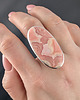 pierścionki srebrne Pierścionek pastelowy rodochrozyt 1