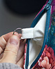 pokrowce i etui - na klucze Etui na klucze z weluru w peonie kwiatowe etui handmade 2