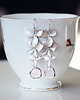 kolczyki szklane Kolczyki Rose Quartz 1