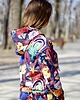 bluza z kapturem damska Bluza z kapturem modern art 2