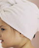 dodatki - łazienka - różne Turban kąpielowy dziecięcy Biały 4