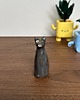 figurki i rzeźby Ceramiczny kot na kocie wąsy wibrysy 1
