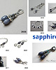 bransoletki wire wrapping Sapphire- bransoletka 7