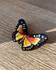 broszki Motyl - ręcznie haftowana broszka 2