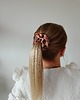 gumki do włosów Gumka jedwabna, scrunchie, frotka jesienne kwiaty MIDI 1