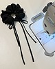 gumki do włosów Gumka scrunchie czarna 1