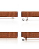 komody i szafki Komoda sideboard T-S01 drzwi przesuwne oraz 2 szuflady 5