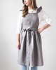 fartuchy kuchenne Lniany fartuszek retro TRUE GREY 5