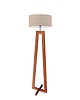 lampy podłogowe Lampa podłogowa drewniana do czytania BALI ECO 5