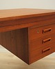 biurka Biurko tekowe, duński design, lata 70, produkcja: Dania 7