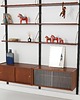 półki Regał systemowy tekowy, duński design, lata 60, produkcja: Dania 2