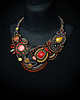 kolie Autumn Garden- naszyjnik soutache 8