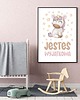 plakaty Plakat  JEDNOROŻEC dla dziecka JESTEŚ WYJĄTKOWA 1