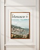 plakaty Minimalistyczny plakat Monako - Do salonu, sypialni, biura 4