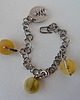 bransoletki wire wrapping -bursztyny na surowo- 4