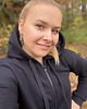 bluza z kapturem damska Bluza dresowa damska rozpinana Augustów czarna 3