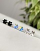 kolczyki swarovski Kolczyki - Kryształy Swarovski-  Tęczowe śnieżynki 2