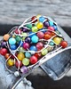 bransoletki wire wrapping Cukiereczki - bransoletka regulowana 2