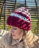 czapki damskie Beanie handmade 2
