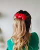 spinki i klamry do włosów Scrunchie spinka klamra jedwabna soczysty koral 1